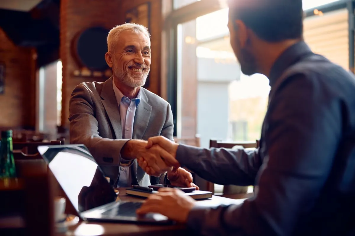 speaking greek business